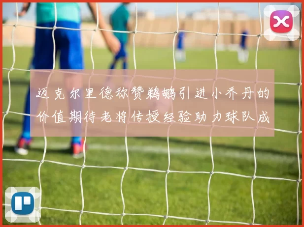 迈克尔里德称赞鹈鹕引进小乔丹的价值期待老将传授经验助力球队成长