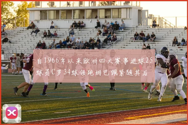 自1966年以来欧洲四大赛事进球25球员C罗34球领跑姆巴佩紧随其后